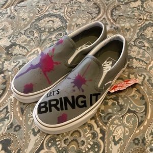 NWT RARE Vans x Dell Tech “LETS BRING IT” Sneakers